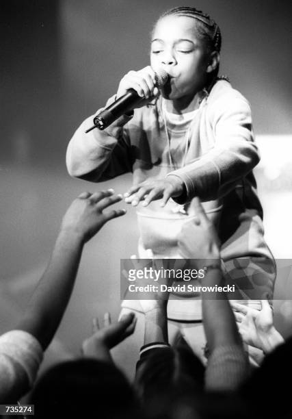 Thirteen year old rapper Bow Wow performs at the 2nd Annual "What's Next?" Teen People Online Webcast November 9, 2000 at the Apollo Theater in New...
