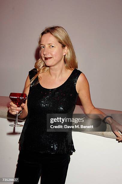 Director of the Whitechapel Gallery Iwona Blazwick attends the Whitechapel's Art Plus Drama Party, at the Whitechapel Gallery on March 8, 2007 in...