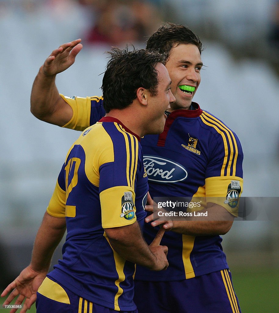 Super 14 Rd 6 - Highlanders v Reds