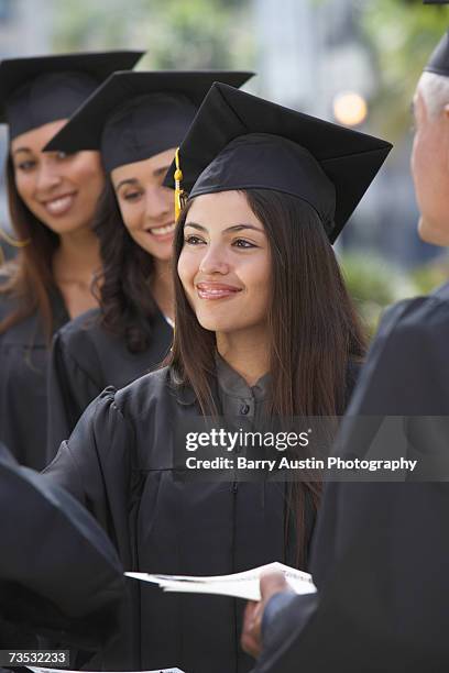 Graduation Received 2,123 Graduation Ceremony And Receiving Diploma Stock Photos, High-Res ...