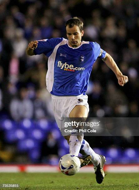 Stephen Clemence of Birmingham City during the Coca-Cola Championship match between Birmingham City and Derby County at St Andrews on March 09, 2007...