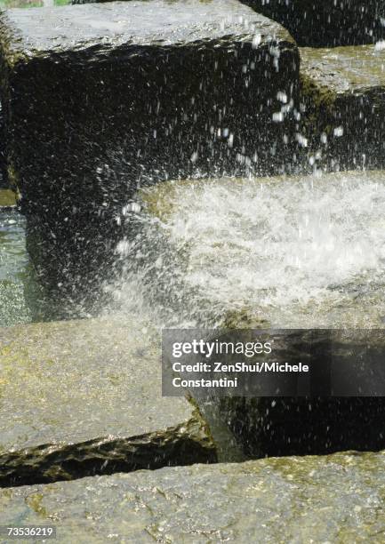 Stone Splashing 25 Water Splashing Onto Stone Block Stock Photos, High-Res Pictures ...