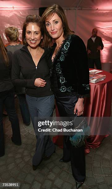 Marney Learner and Valla Dishell attend a Veuve Clicquot event at the W Hotel on March 8, 2007 in Los Angeles, California.
