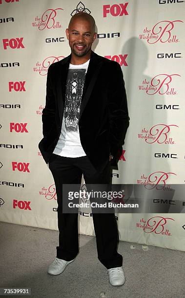 Actor Chris Williams attends the GMC and FOX hosted premiere of "The Wedding Bells" at The Wilshire Ebell Theatre on March 9, 2007 in Los Angeles,...