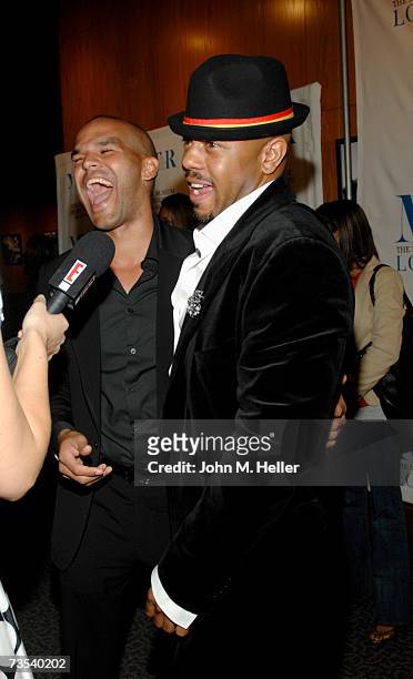 Amaury Nolasco and Rockmond Dunber attend the Twenty-Fourth Annual William S. Paley Television Festival - "Prison Break" at the Directors Guild of...