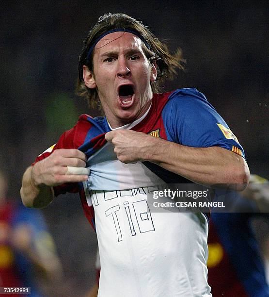 Messi In 2007 Messi 2007 Photos and Premium High Res Pictures - Getty Images