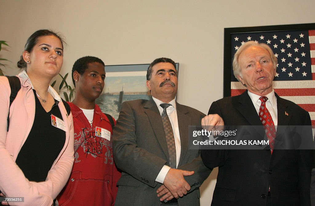 US Senator from Connecticut Joe Lieberma...