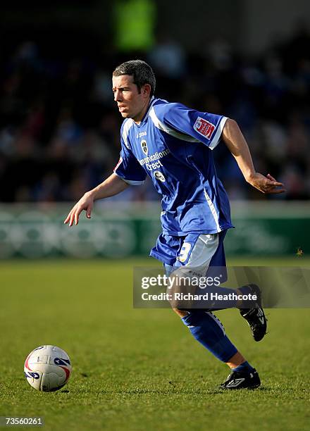 Kevin McNaughton of Cardiff in action during the Coca-Cola Championship match between Cardiff City and Norwich City at Ninian Park on March 10, 2007...