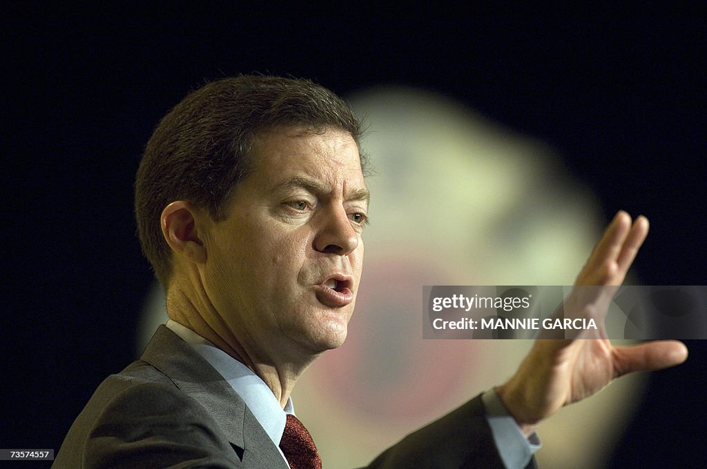 US Republican Senator from Kansas and pr...