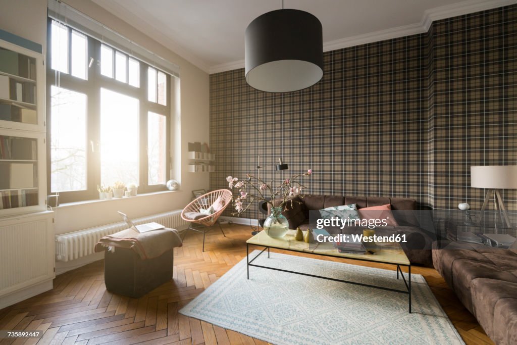 Living room with window