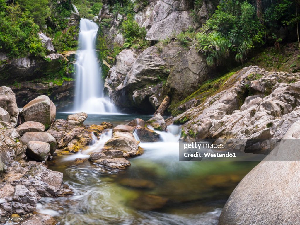 New Zealand, South Island, Abel Tasman National Park, Wainui Falls