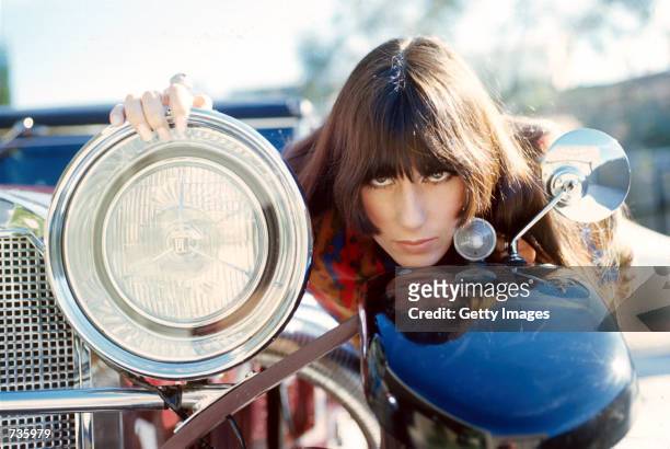 Actress/singer Cher poses for a photo, 1966.
