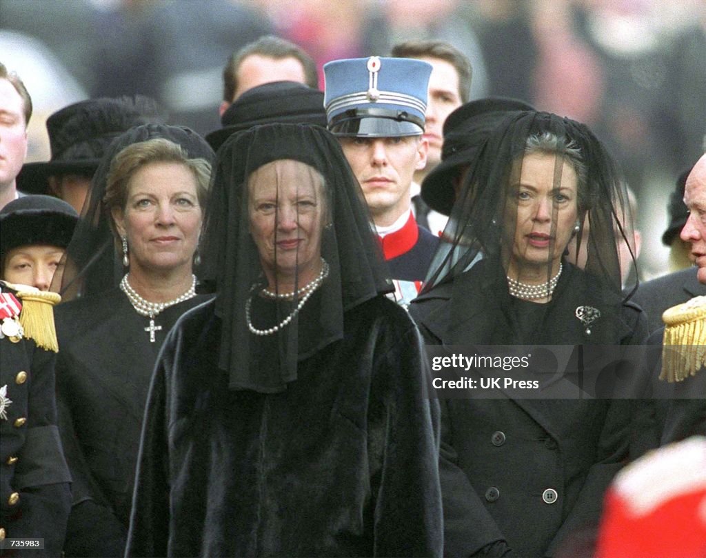 Funeral for Denmark's Queen Mother Ingrid