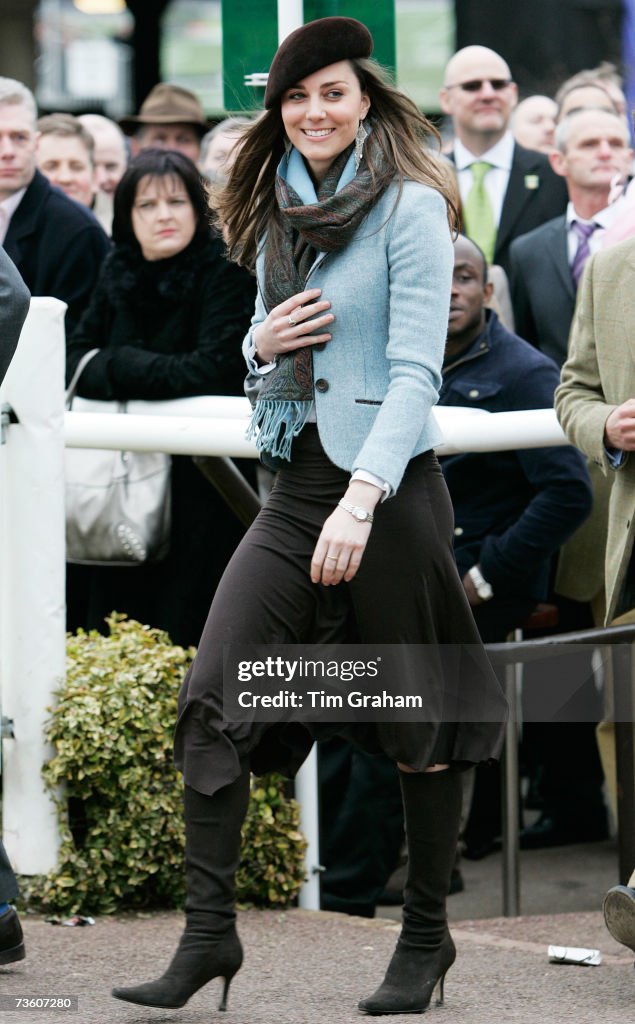 Royals Attend Day Four of Cheltenham Races