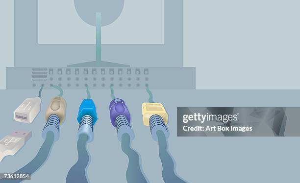 23 Vga Connector Cable Close Up Stock Photos, High-Res Pictures, and ...