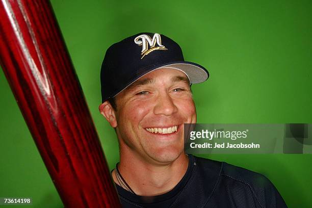 Vinny Rottino of the Milwaukee Brewers poses for a portrait during Photo Day on February 27, 2007 in Phoenix, Arizona.
