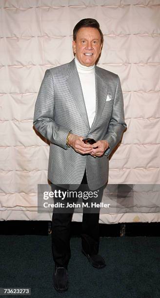 Wink Martindale attends the Pacific Pioneer Broadcasters Luncheon honoring Glen Campbell for his 45 years in show business at the Sportsman's Lodge...