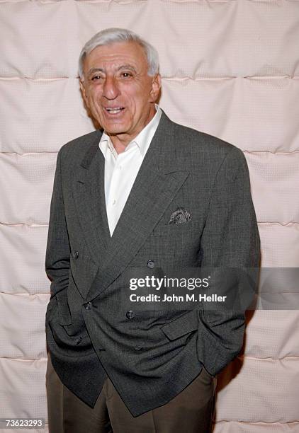 Jamie Farr attends the Pacific Pioneer Broadcasters Luncheon honoring Glen Campbell for his 45 years in show business at the Sportsman's Lodge on...
