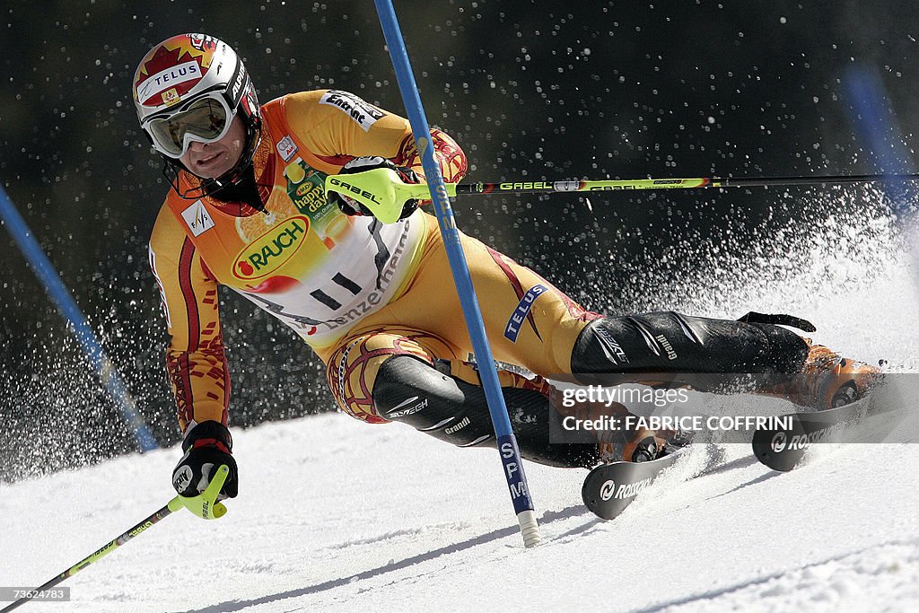 Canada's Thomas Grandi competes during t...