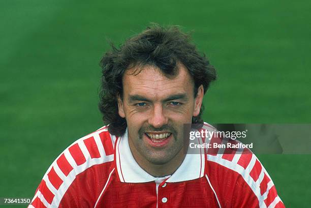 Middlesbrough midfielder John Wark, circa 1990.