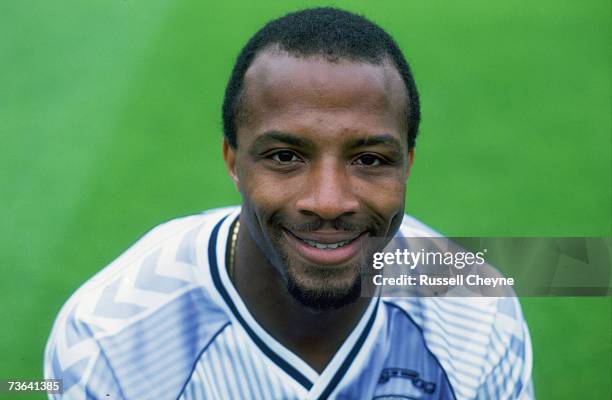 Coventry City striker Cyrille Regis, 1987.