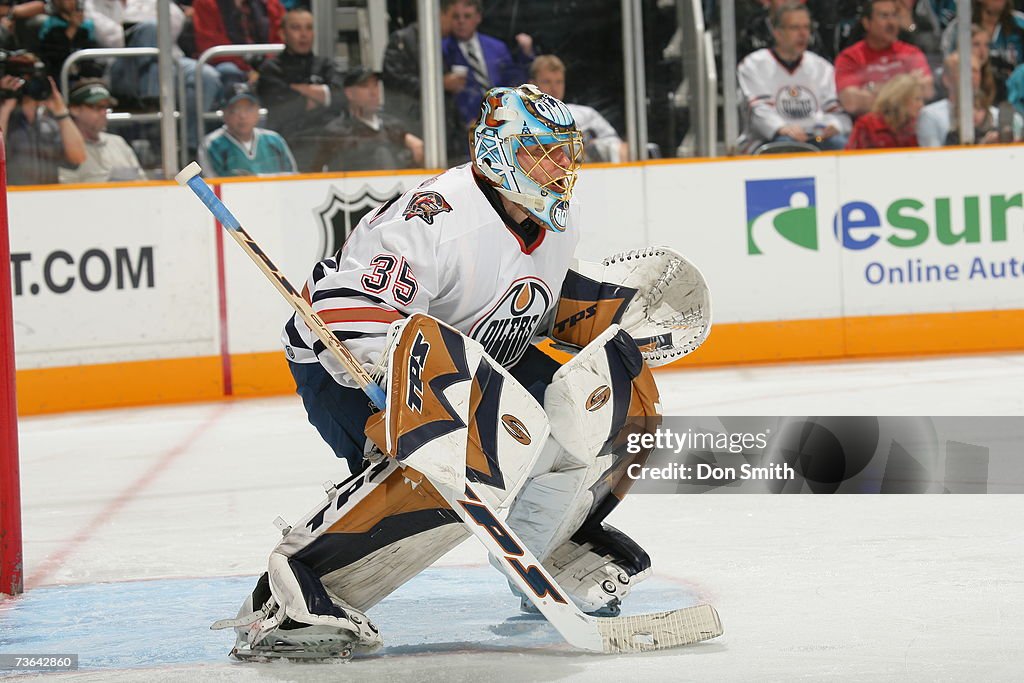 Edmonton Oilers v San Jose Sharks