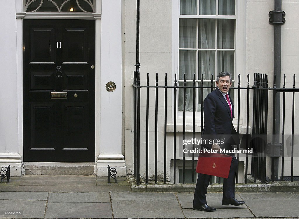 Chancellor Gordon Brown Presents 11th Annual Budget