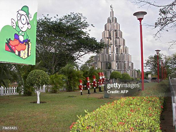 Puerto Ordaz, VENEZUELA: View of La Navidad park in Ciudad Guayana, 500 km southeast from Caracas, 18 March 2007. This city will be one of the venues...