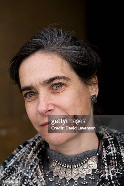 Author Sarah Chayes poses for a portrait at the annual "Sunday Times Oxford Literary Festival" held at Christ Church on March 21, 2007 in Oxford,...