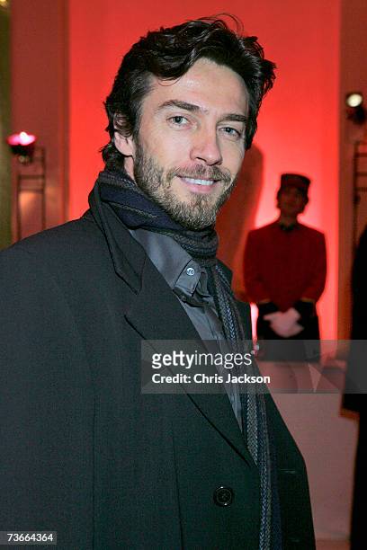 Actor Alessio Boni attends the Cartier Spring Party held at the Galleria Nazionale on March 21, 2007 in Rome, Italy. The party marks the launch of...