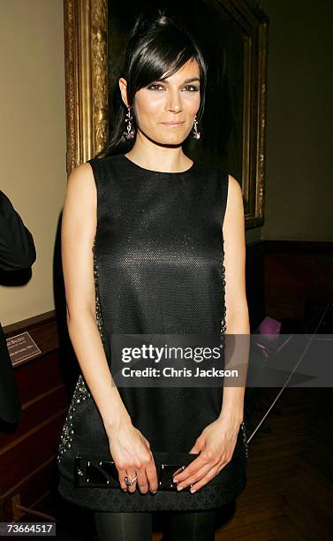 Actress Valeria Solarino attends the Cartier Spring Party held at the Galleria Nazionale on March 21, 2007 in Rome, Italy. The party marks the launch...