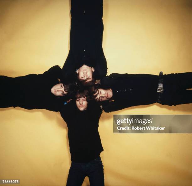 The Beatles John Lennon , George Harrison , Ringo Starr and Paul McCartney, December 1965.