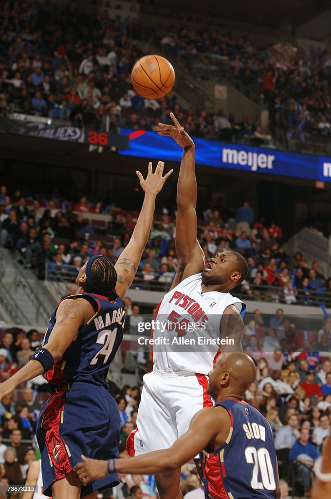 Cleveland Cavaliers v Detroit Pistons