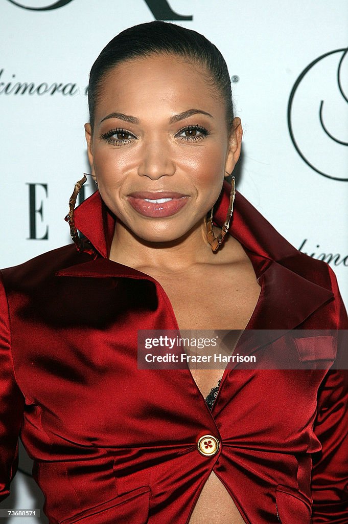 Actress Tisha Campbell arrives at Kimora Lee Simmons Debuts KLS... News