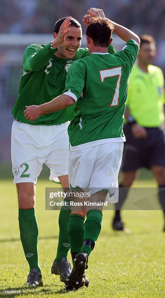 Euro2008 Qualifier - Republic of Ireland v Wales
