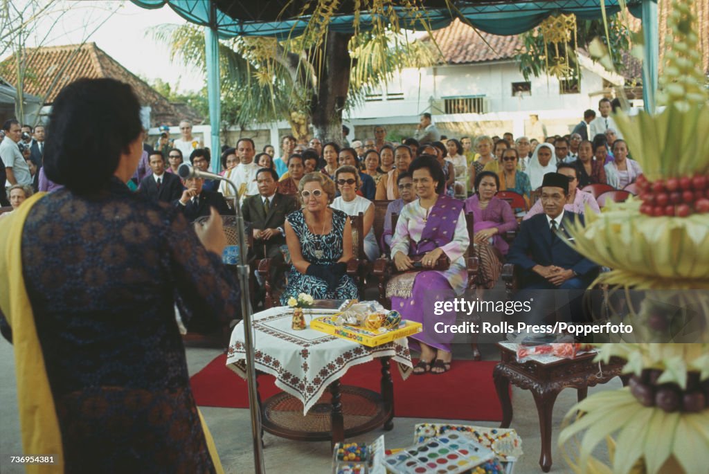 Queen Juliana In Indonesia