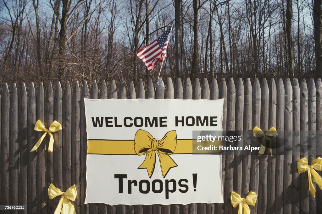 Gulf War Troops Welcomed Home