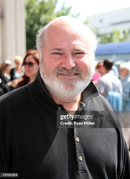 Actor Rob Reiner arrives at the World Premier performance of Lisa Loomer's "Distracted" presented at CTG/Mark Taper Forum on March 25, 2007 in Los...