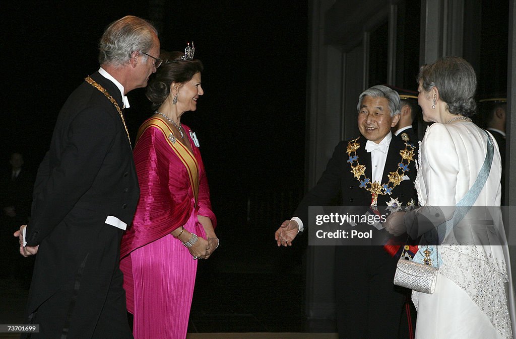 Swedish Royals Visit Japan - Day One