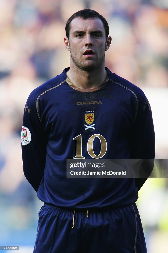 Euro2008 Qualifier - Scotland v Georgia