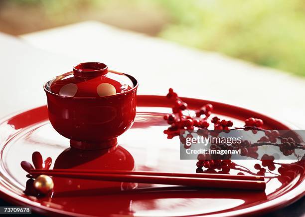 bowl for soup - lacquered stock pictures, royalty-free photos & images