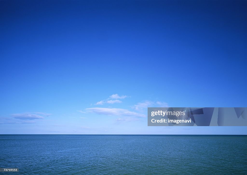 Blue Sky and Sea