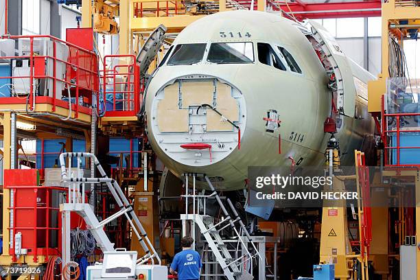 Flybus Spring Construction 1,075 Hamburg Finkenwerder Stock Photos, High-Res Pictures, and Images ...