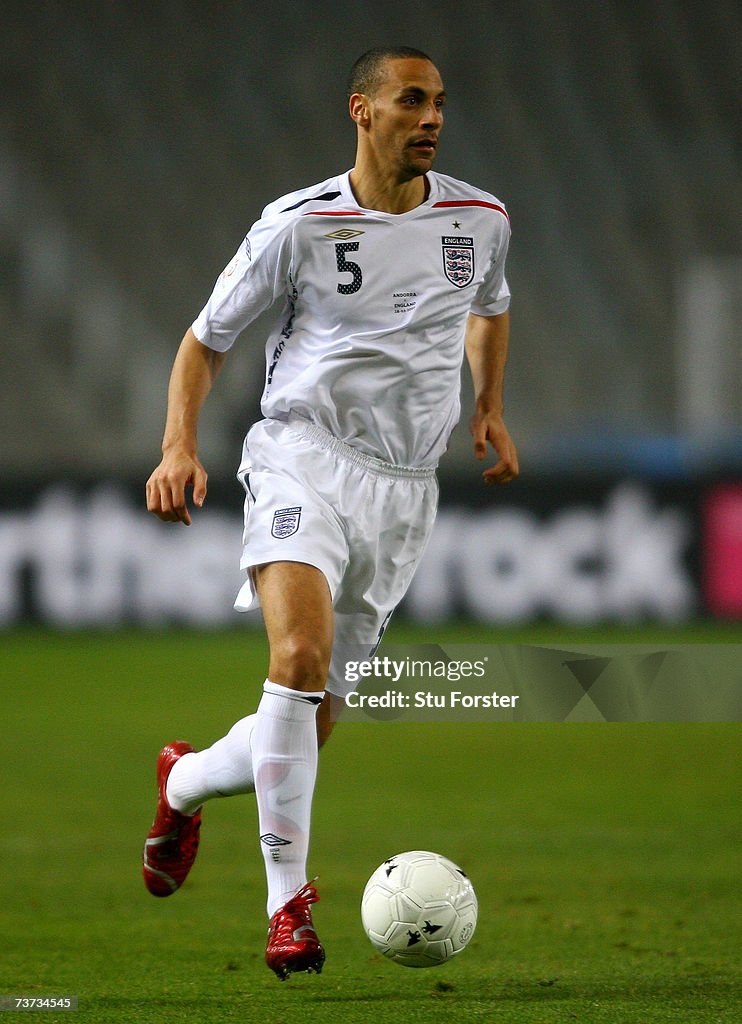 Euro2008 Qualifier - Andorra v England