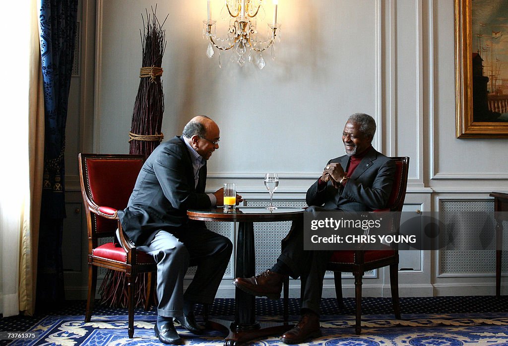 Former United Nations Secretary-General...