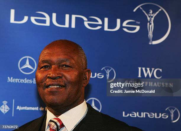 Kip Keino attends the Laureus Welcome Party at Shoko prior to the Laureus Sports Awards on April 1, 2007 in Barcelona, Spain.