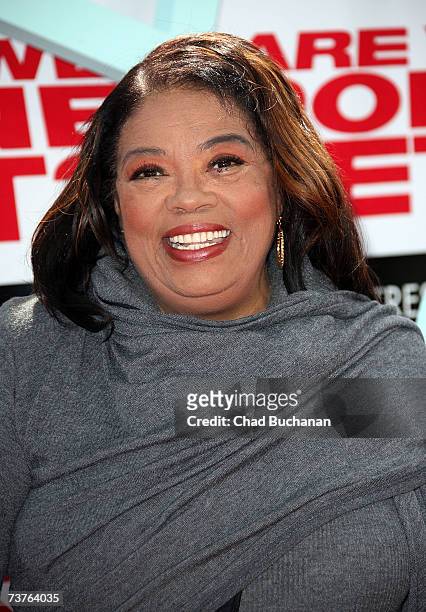 Actress Irene "Mama" Stokes arrives at the Sony Pictures premiere of the film 'Are We Done Yet?' at The Mann Village Theatre April 1, 2007 in...