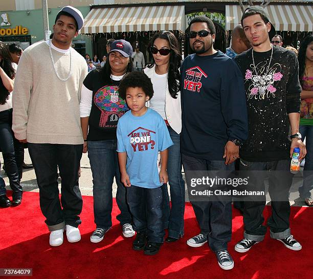 Ice Cube Rapper Father Sony Premiere Of Are We Done Yet Arrivals Photos and Premium High Res ...