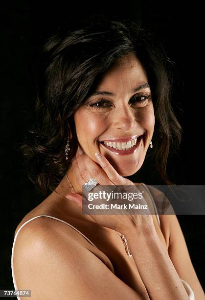 Actress Teri Hatcher poses for the portrait during the 6th Annual Comedy For A Cure hosted by the Tuberous Sclerosis Alliance held at The Music Box...