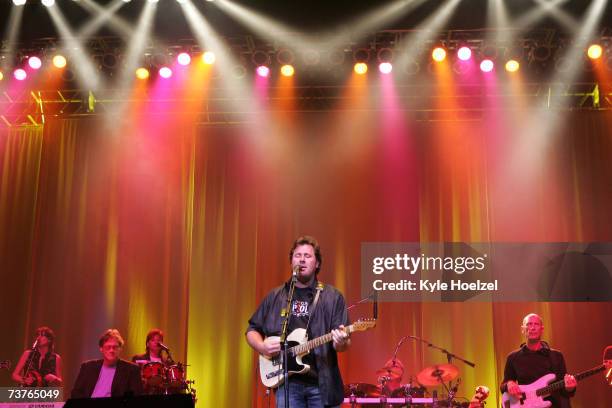 Country musician Vince Gill performs in the Hard Rock Live at the Seminole Hard Rock Hotel and Casino on April 1, 2007 in Hollywood, Florida.